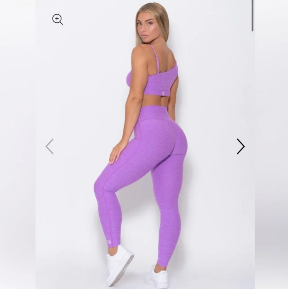 Bombshell Fit Leggings Purple Haze Large - Picture 4 of 13